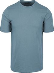 Suitable Respect T-shirt Jim Steel Blue