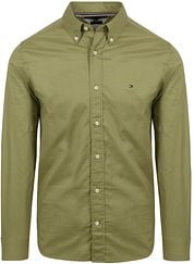 Tommy Hilfiger Poplin Shirt Green