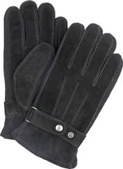 Suitable Suede Gloves Black