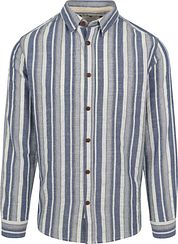 Anerkjendt Shirt Leif Stripes Blue