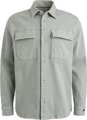 Cast Iron Overshirt Twill Green