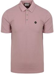 No Excess Polo Shirt Piqué Mauve
