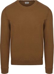 No Excess Pullover Solid Jacquard Khaki