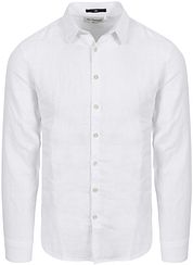 No Excess Shirt Linen White