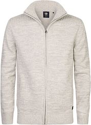 Petrol Cardigan Elim Greige