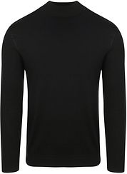 Profuomo Turtleneck Pullover Merino Black