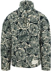 Scotch and Soda Polar Fleece Half Zip Pullover Dark Green