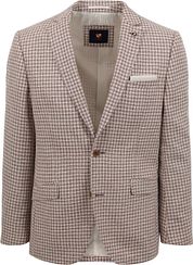 Suitable Grou Blazer Checks Beige