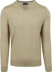 Suitable Merino Pullover V-Neck Light Green