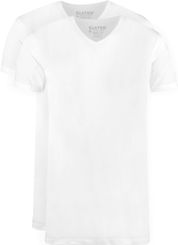 Slater 2-pack T-shirt V-neck White