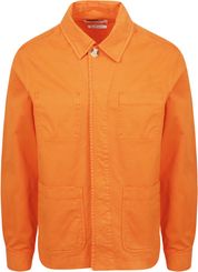 King Essentials The Benjamin Overshirt Orange