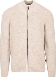 BOSS Kenion Cardigan Greige