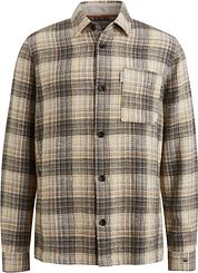 Cast Iron Overshirt Checks Green