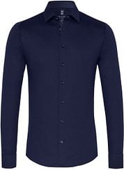 Desoto Non Iron Shirt Kent Dark Blue
