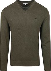 McGregor Pullover V-Neck Olive Green