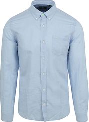 NZA Shirt Okarito Linen Light Blue