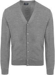 Olymp Cardigan Wool Grey