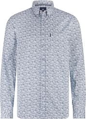 State Of Art Shirt Poplin Shell Blue