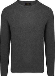 Steppin' Out Pullover Merino Wool Anthracite