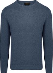Steppin' Out Pullover Merino Wool Cobalt Blue