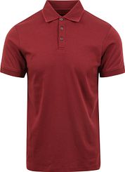 Suitable Liquid Polo Shirt Bordeaux