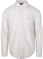 Tommy Hilfiger Oxford Shirt Stripes Beige