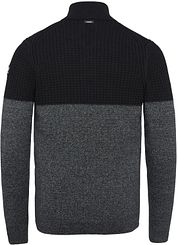 Vanguard Pullover Half Zip Black Gray