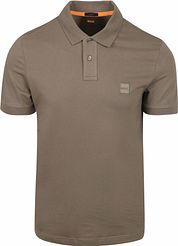 BOSS Passenger Polo Shirt Taupe