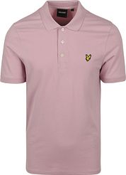 Lyle and Scott Polo Shirt Light Pink