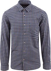 Marc O'Polo Shirt Plaid Dark Blue 