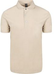 Profuomo Polo Shirt Luxury Knitted Beige