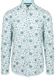 State Of Art Shirt Flower Light Blue