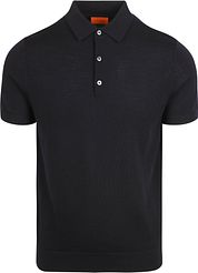 Suitable Polo Shirt Merino Wool Navy