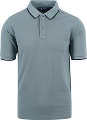 Suitable Respect Polo Shirt Tip Ferry Steel Green