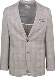 Suitable Sports Jacket Face Print Light brown