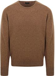 William Lockie Pullover Lambswool Driftwood