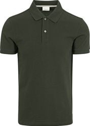 Profuomo Piqué Polo Shirt Dark Green