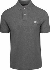 King Essentials The Rene Poloshirt Antraciet