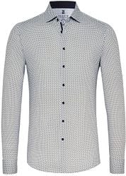 Desoto Shirt Kent Graphic Print Taupe