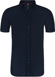 Desoto Shirt Short Sleeve Navy 057