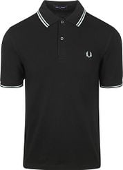  Fred Perry Polo Twin Tipped M3600 Black