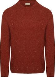 Gant Pullover Wool Blend Rust