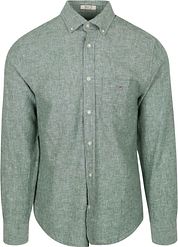 Gant Shirt Linen Green