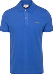 Lacoste Polo Shirt Pique Cobalt Blue 