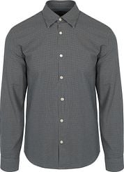 Marc O'Polo Shirt Plaid Anthracite