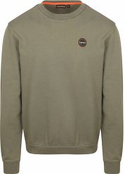Napapijri Badge Sweater Olive Green