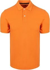 Steppin' Out Polo Shirt Piqué Classic Orange