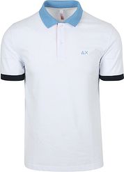 Sun68 Polo Shirt Color Way White