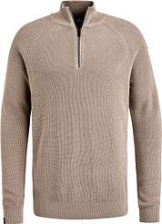 Vanguard Pullover Half Zip Beige