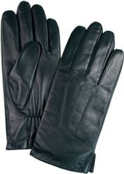 Profuomo Handschoenen Zwart Leer